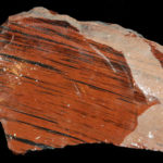 Obsidienne Rouge, Lac Van, Turquie, ©ENSG Champereux