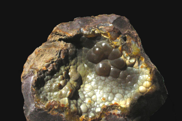 Calcédoine mamelonnée de Normandie