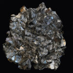 cristaux de sphalerite noire, riche en fer